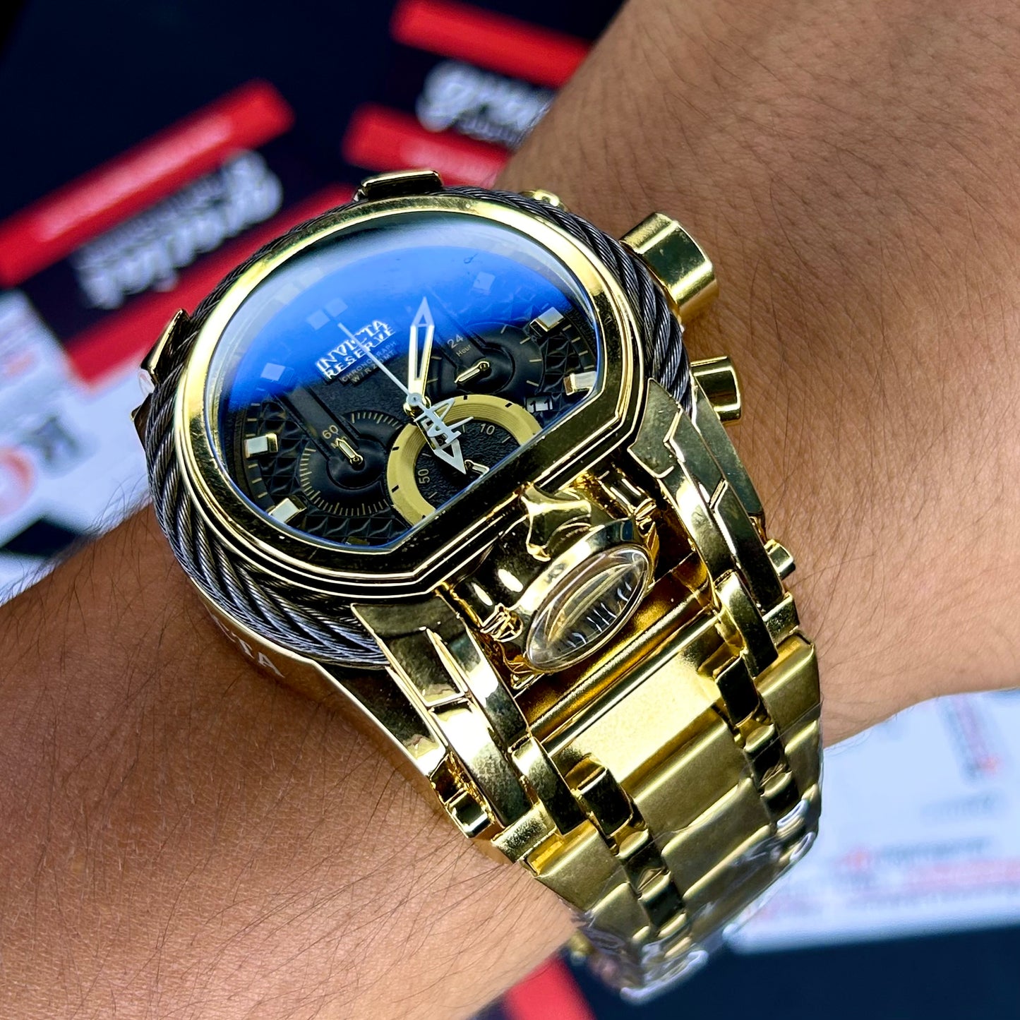 INVICTA BOLT ZEUS ARO FUNCIONAL PARA HOMBRE REF-DN