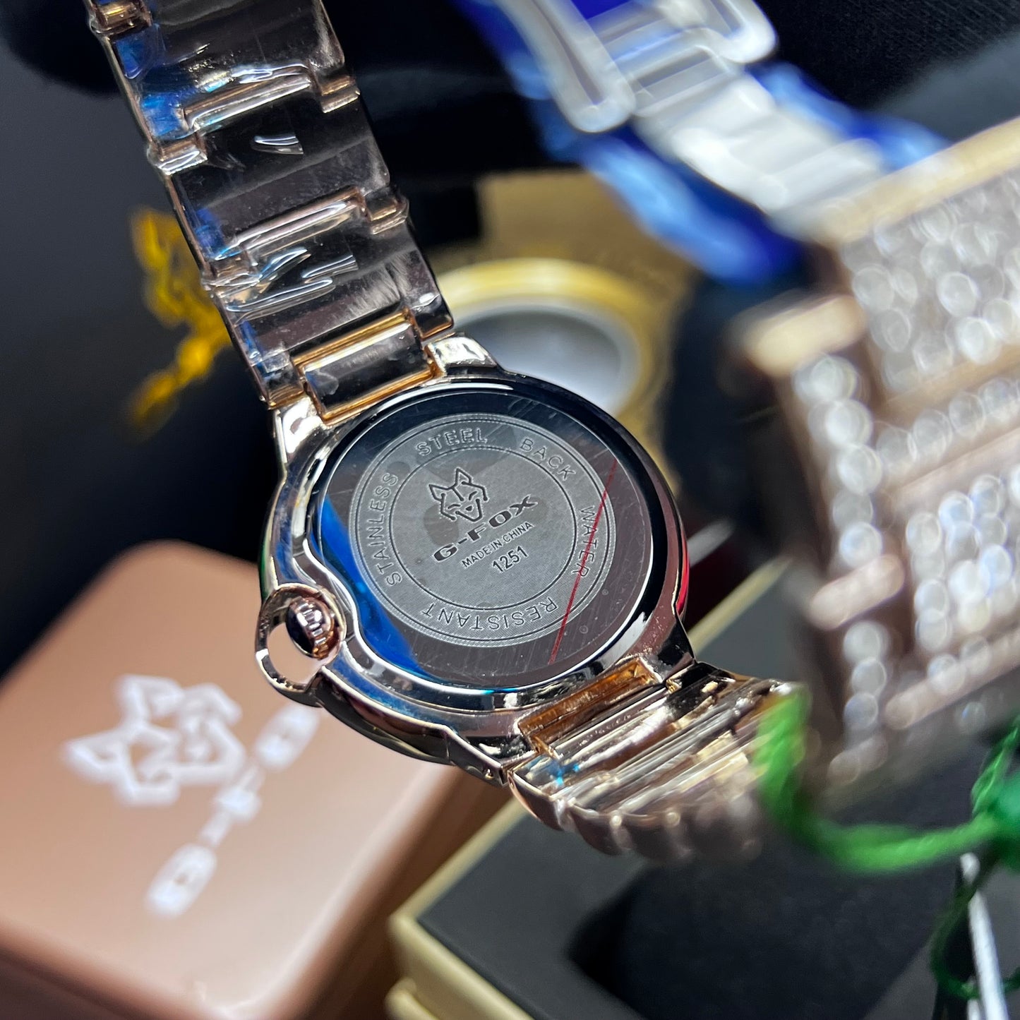 PAREJA G FOX ORIGINAL x CARTIER SUMERGIBLE  REF-TORBILLON CUBANO-1251-OR