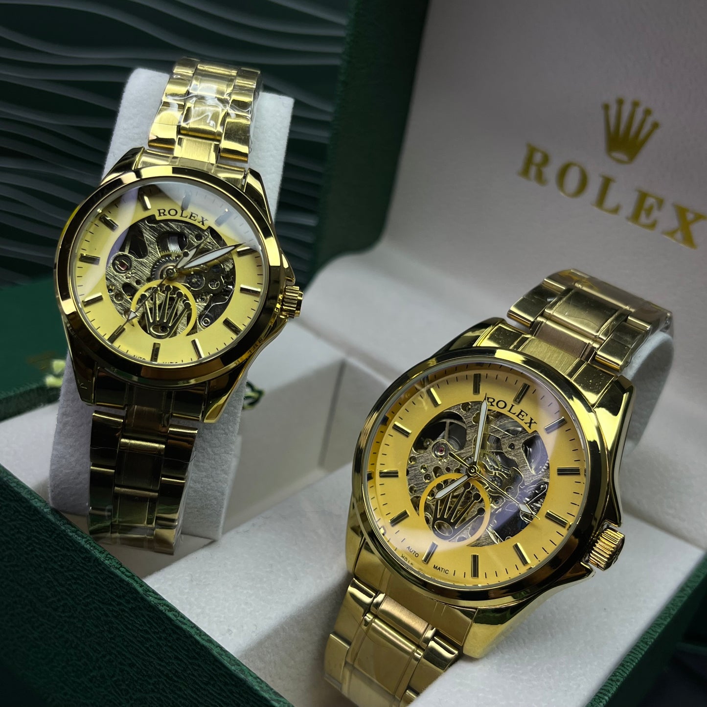 PAREJAS RLX AUTOMATICO CORAZON ABIERTO OYSTER  REF-DD