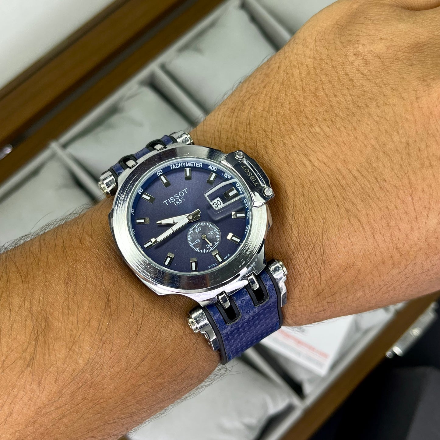 TISSOT T-RACE C-AZUL