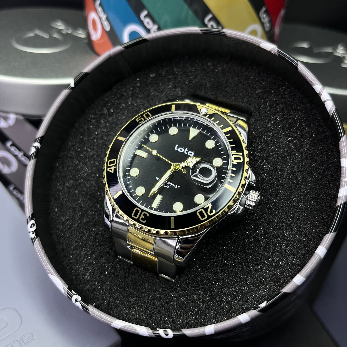 LOTO ORIGINAL X RLX SUMERGIBLE PARA HOMBRE REF SUBMARINE 2526-BN