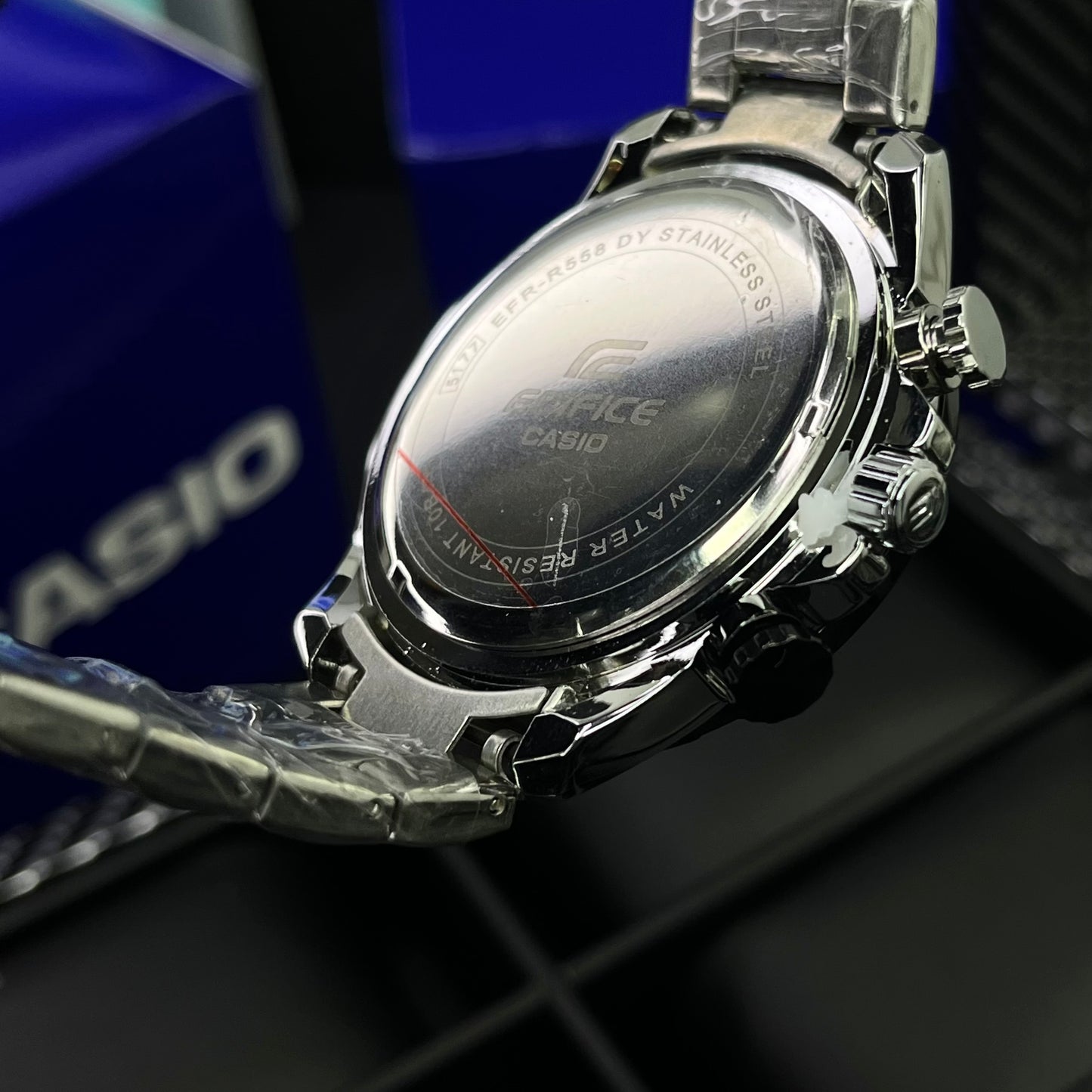 CASIO EDIFICE EFR 558  FUNCIONAL PARA HOMBRE REF-PN