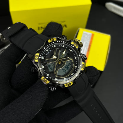 INVICTA DOBLE HORA PARA HOMBRE REF-1837-NND