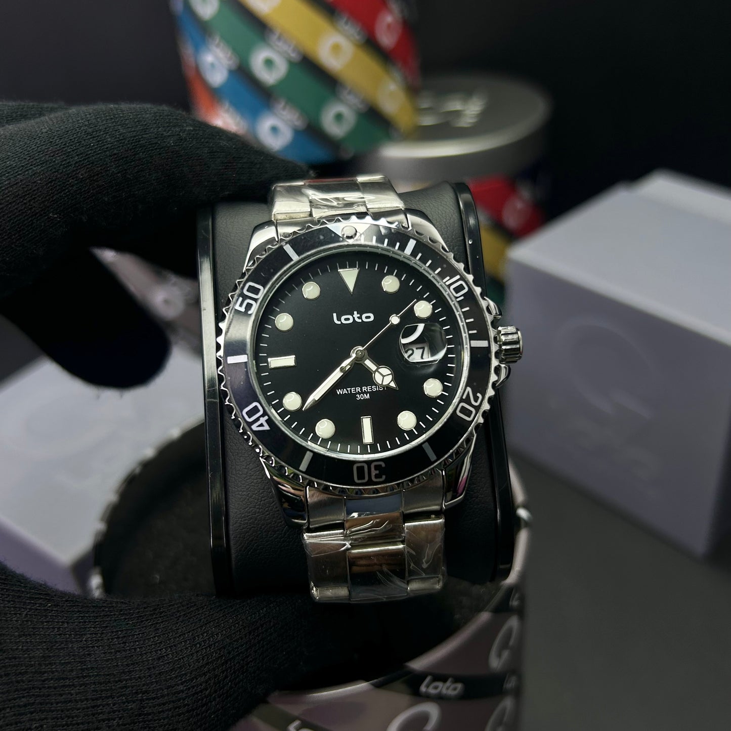 LOTO ORIGINAL X RLX SUMERGIBLE PARA HOMBRE REF SUBMARINE 2526-PN