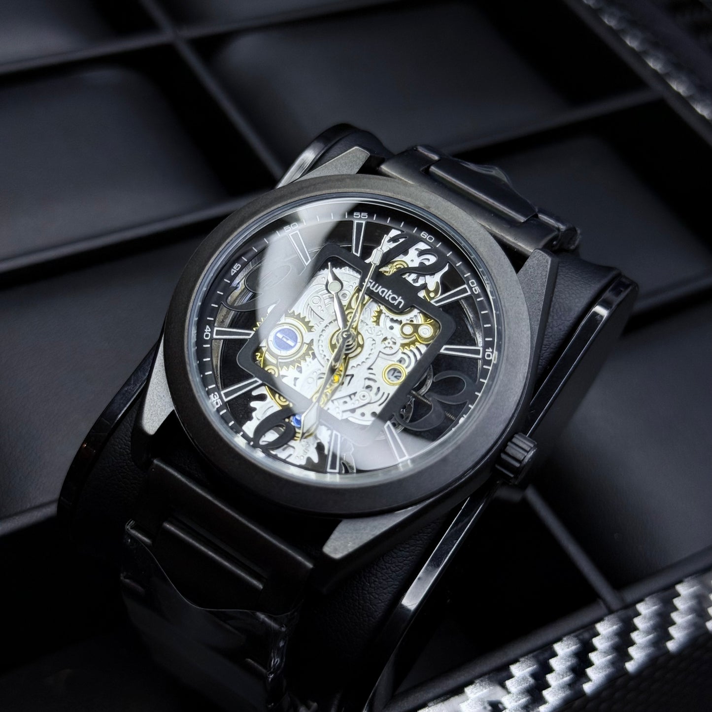 SWATCH TRASPARENTE PARA HOMBRE REF 301-NN