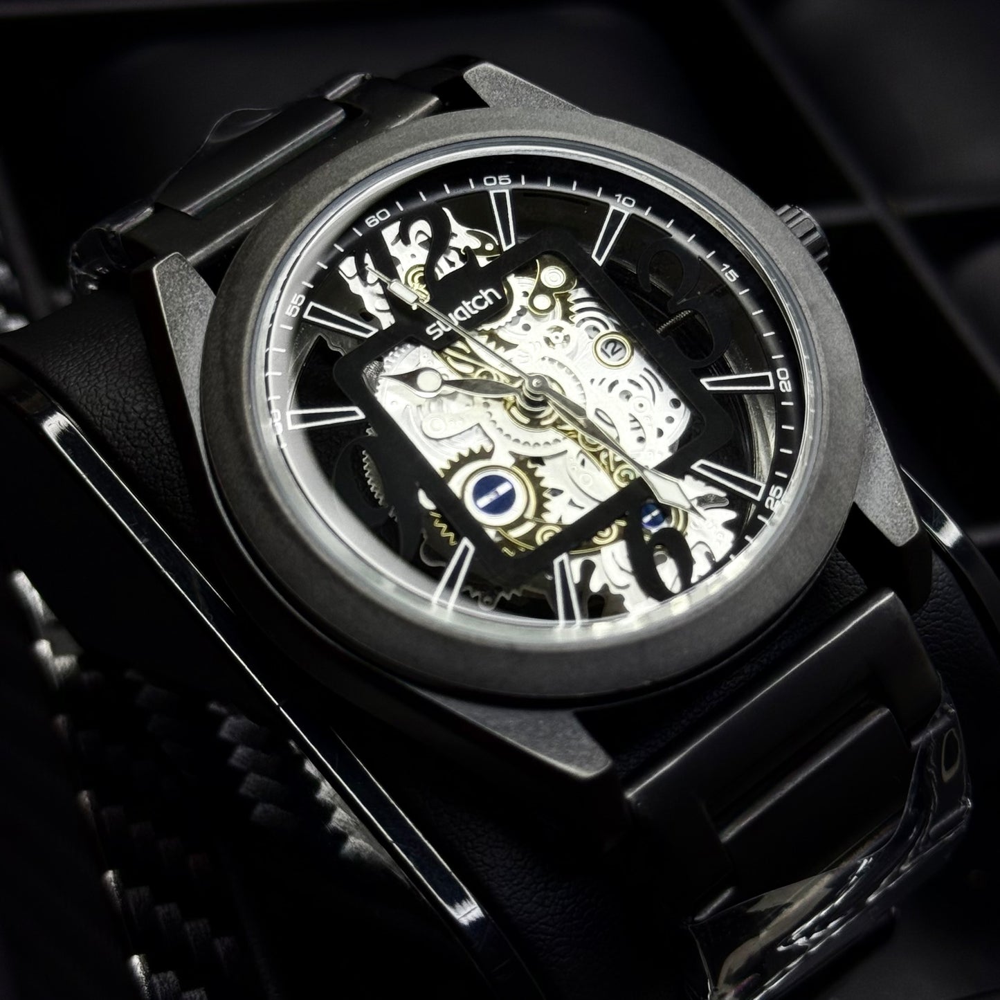 SWATCH TRASPARENTE PARA HOMBRE REF 301-NN