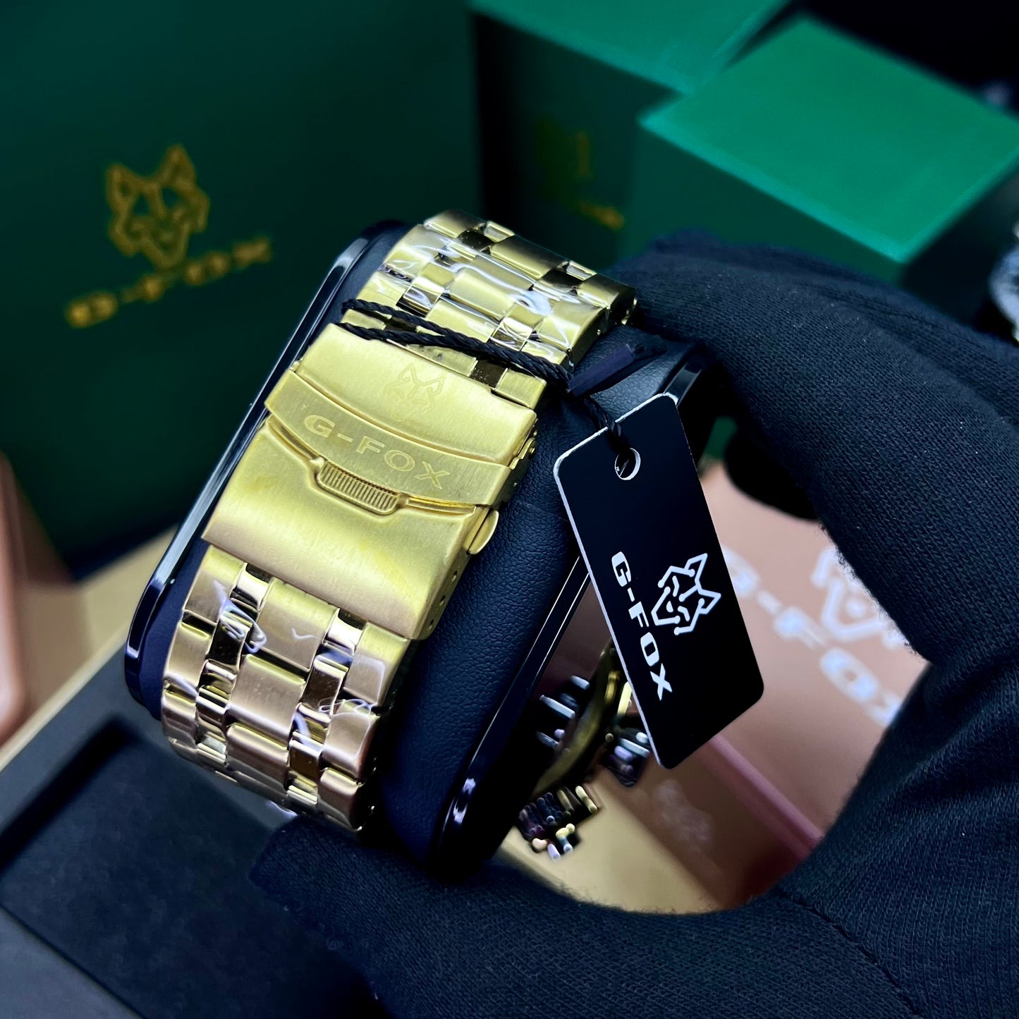 G FOX ORIGINAL FUNCIONAL POR INVICTA SUMERGIBLE PARA HOMBRE REF- DB