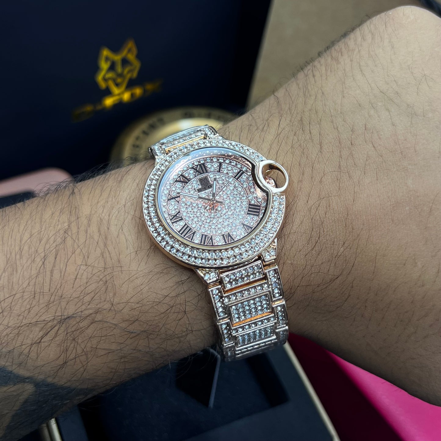 PAREJA G FOX ORIGINAL x CARTIER SUMERGIBLE  REF-TORBILLON CUBANO-1251-OR