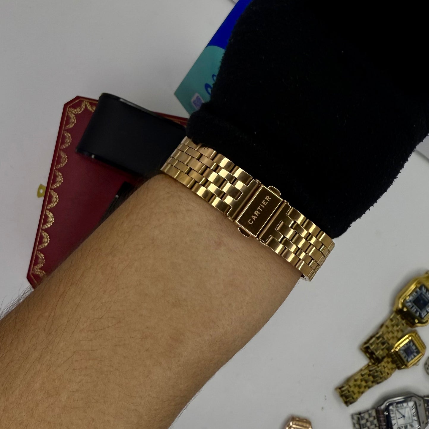 CARTIER DO SANTOS TRIZADO PARA DAMA REF-ORN