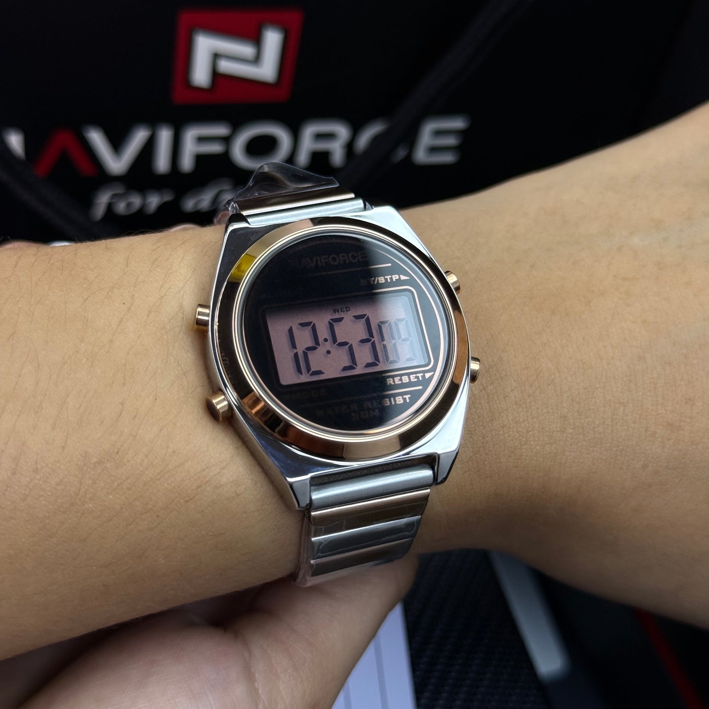 NAVIFORCE X CASIO ORIGINAL PARA DAMA REF NF5066-BOR