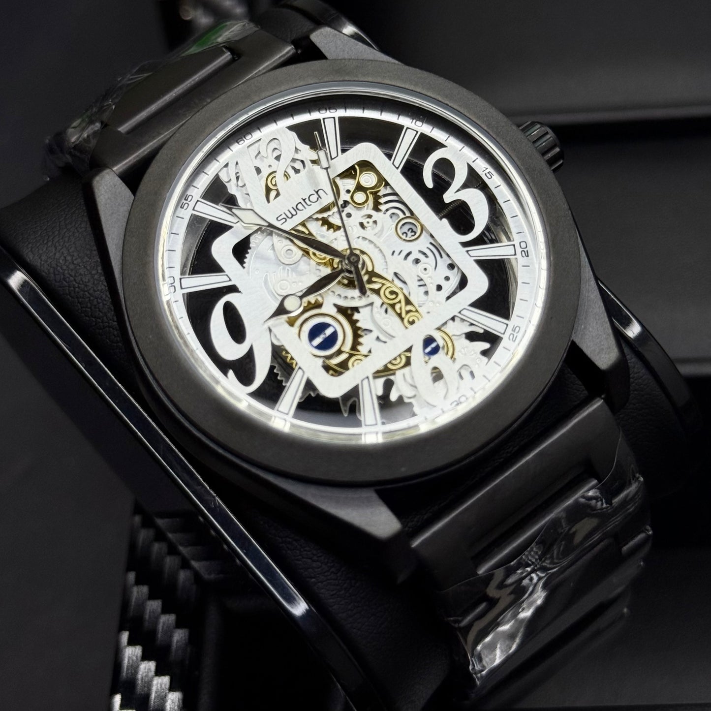 SWATCH TRASPARENTE PARA HOMBRE REF 301-NB