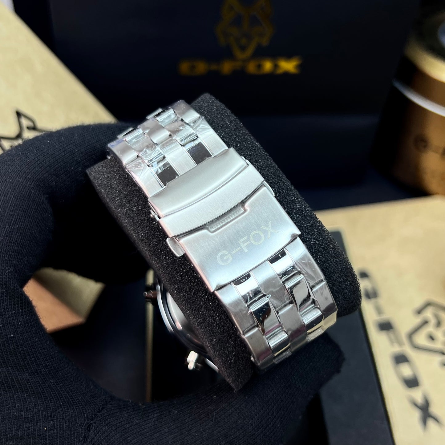 G FOX ORIGINAL DOBLE HORA POR INVICTA SUMERGIBLE PARA HOMBRE REF-1976-PA