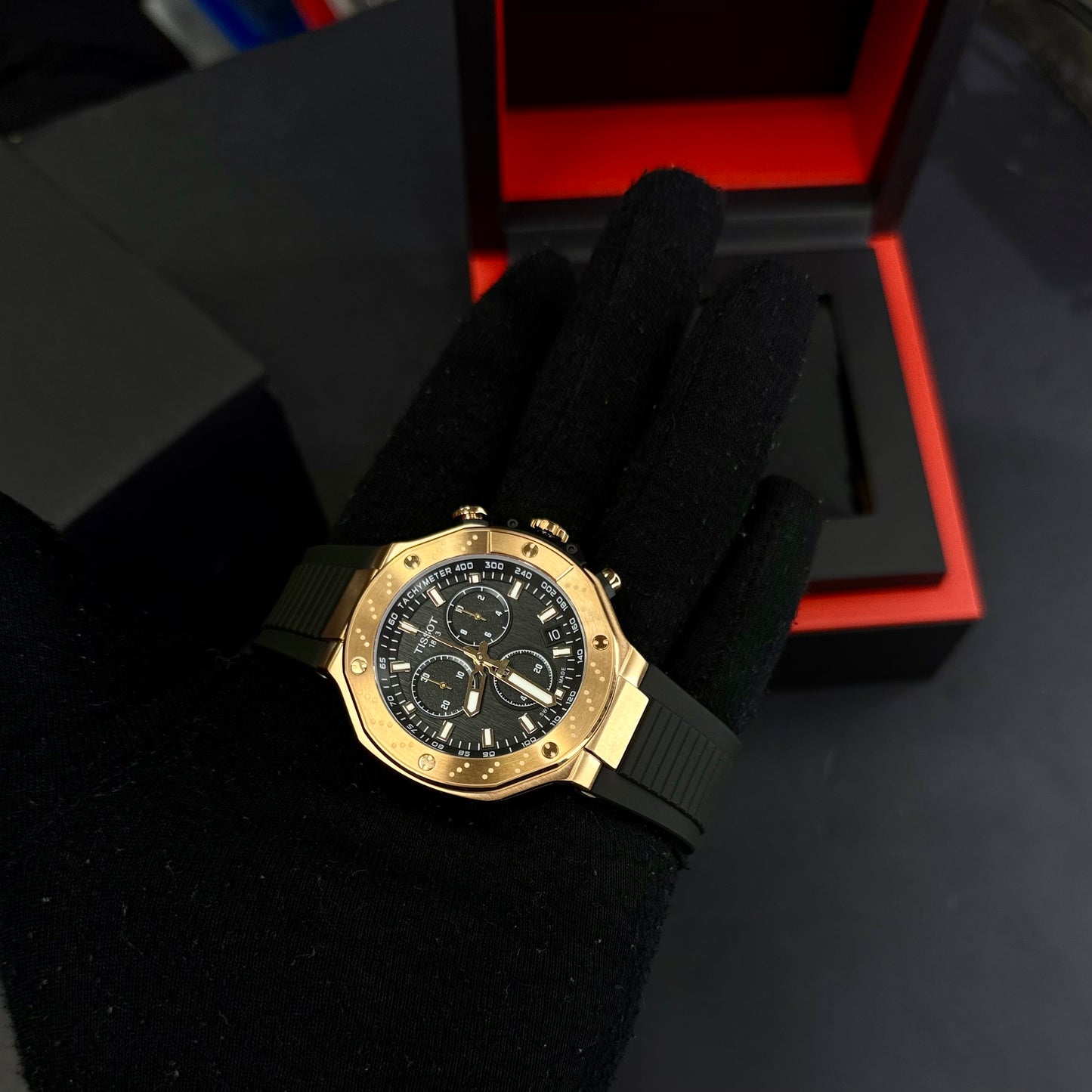 TISSOT ORIGINAL LUXURY T-RACE PARA HOMBRE REF T141.417.37.051.00