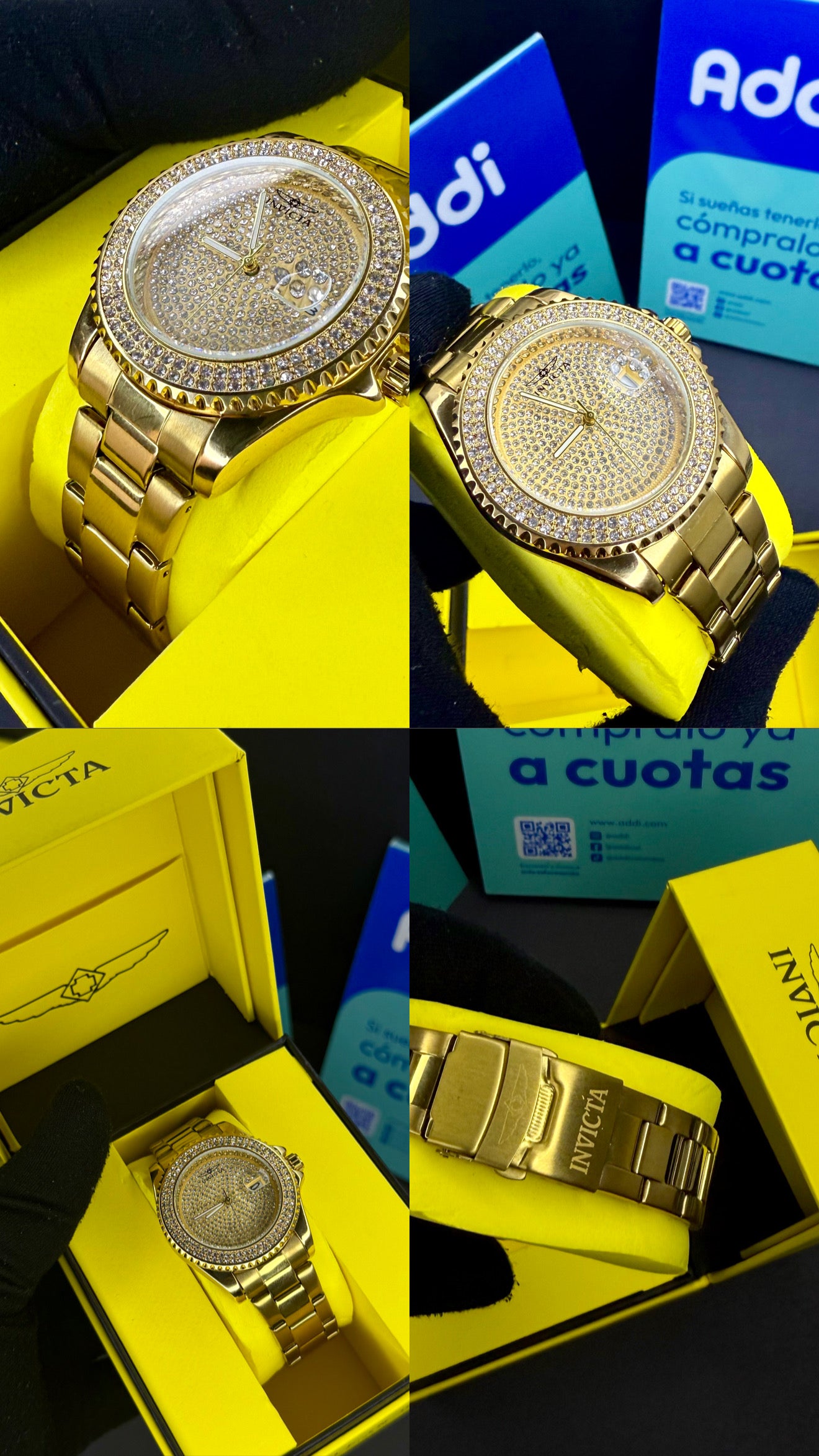 INVICTA CUBANO PARA DAMA REF-DD