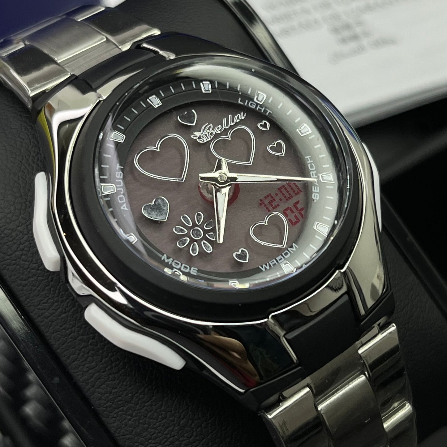 CASIO DOBLE HORA PARA DAMA REF-PN