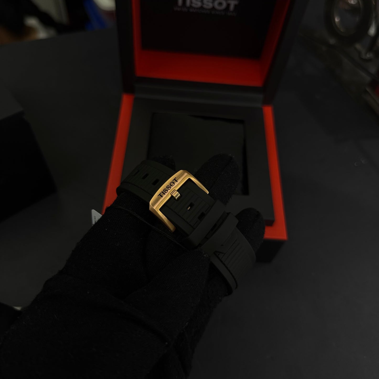 TISSOT ORIGINAL LUXURY T-RACE PARA HOMBRE REF T141.417.37.051.00