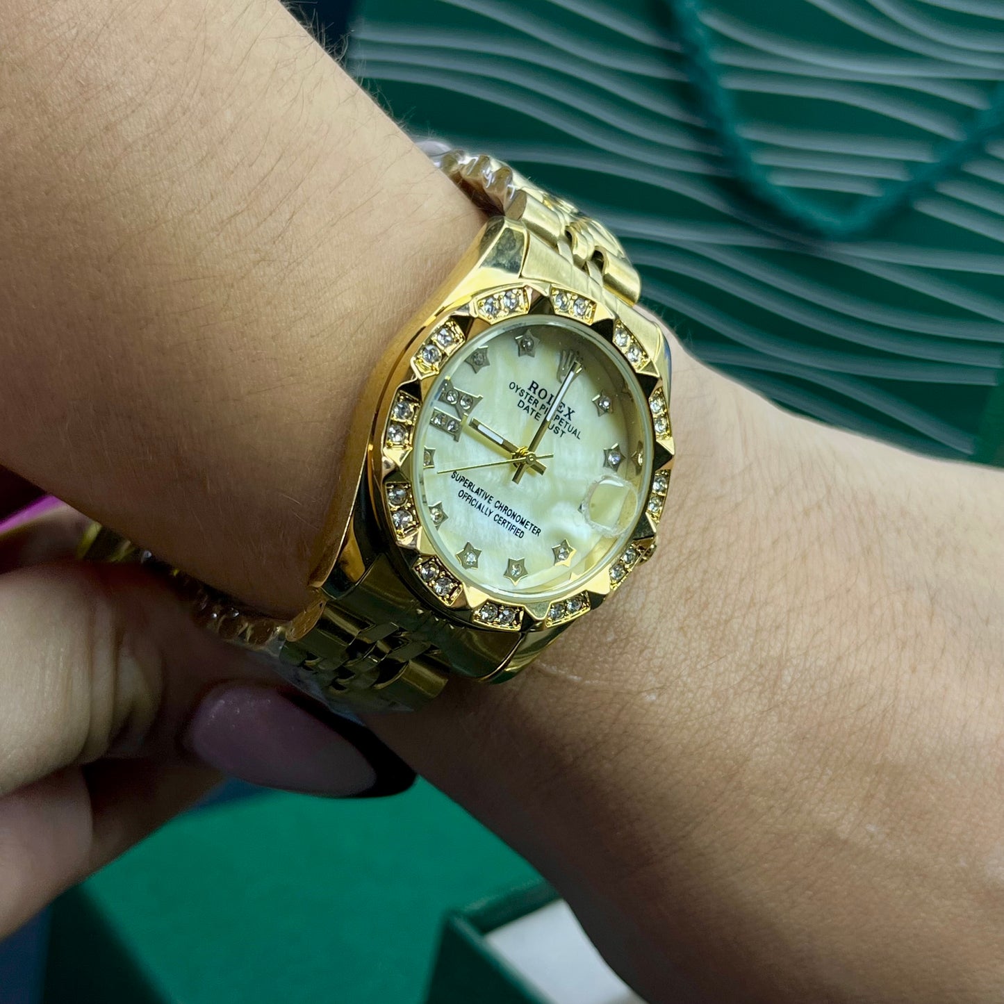 RLX DATE JUST CUBANO PARA MUJER REF-DD