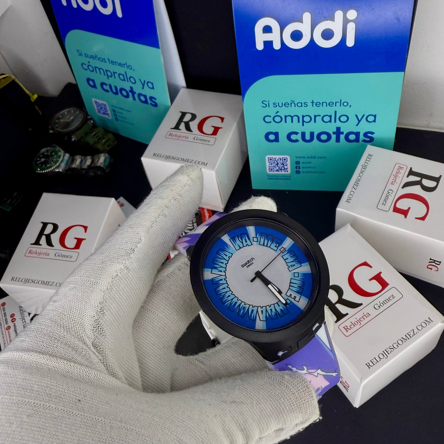 SWATCH UNISEX HOMBRE Y DAMA EDICION KA-ME-HA-ME-HA