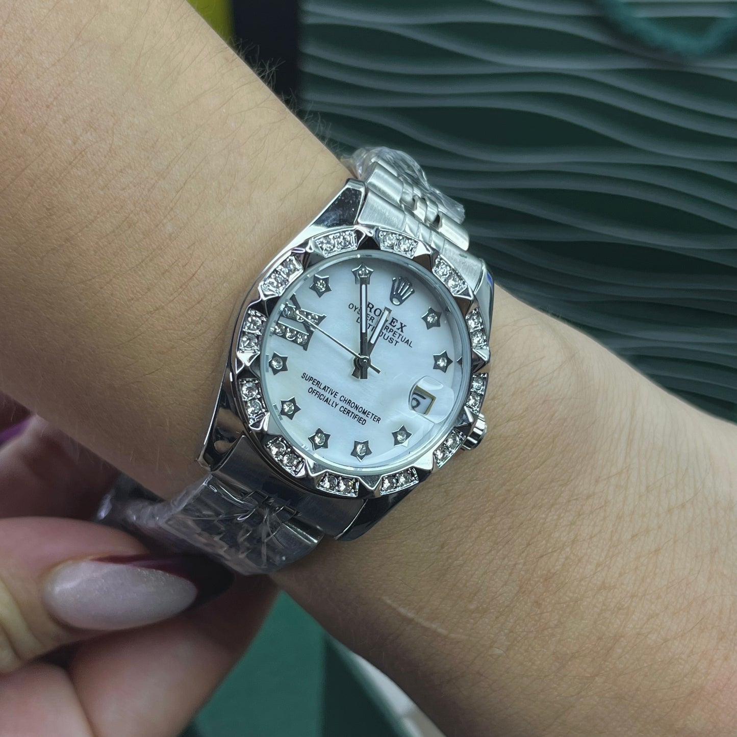 RLX DATE JUST CUBANO PARA MUJER REF-PB