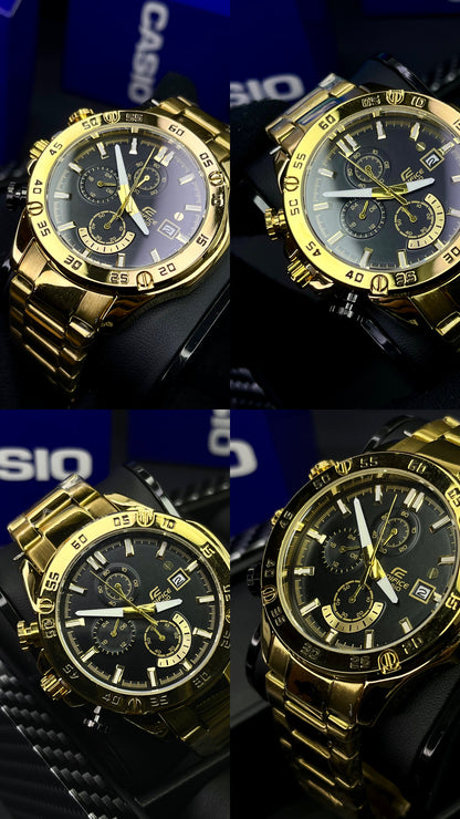 CASIO EDIFICE EFR 558  FUNCIONAL PARA HOMBRE REF-DN