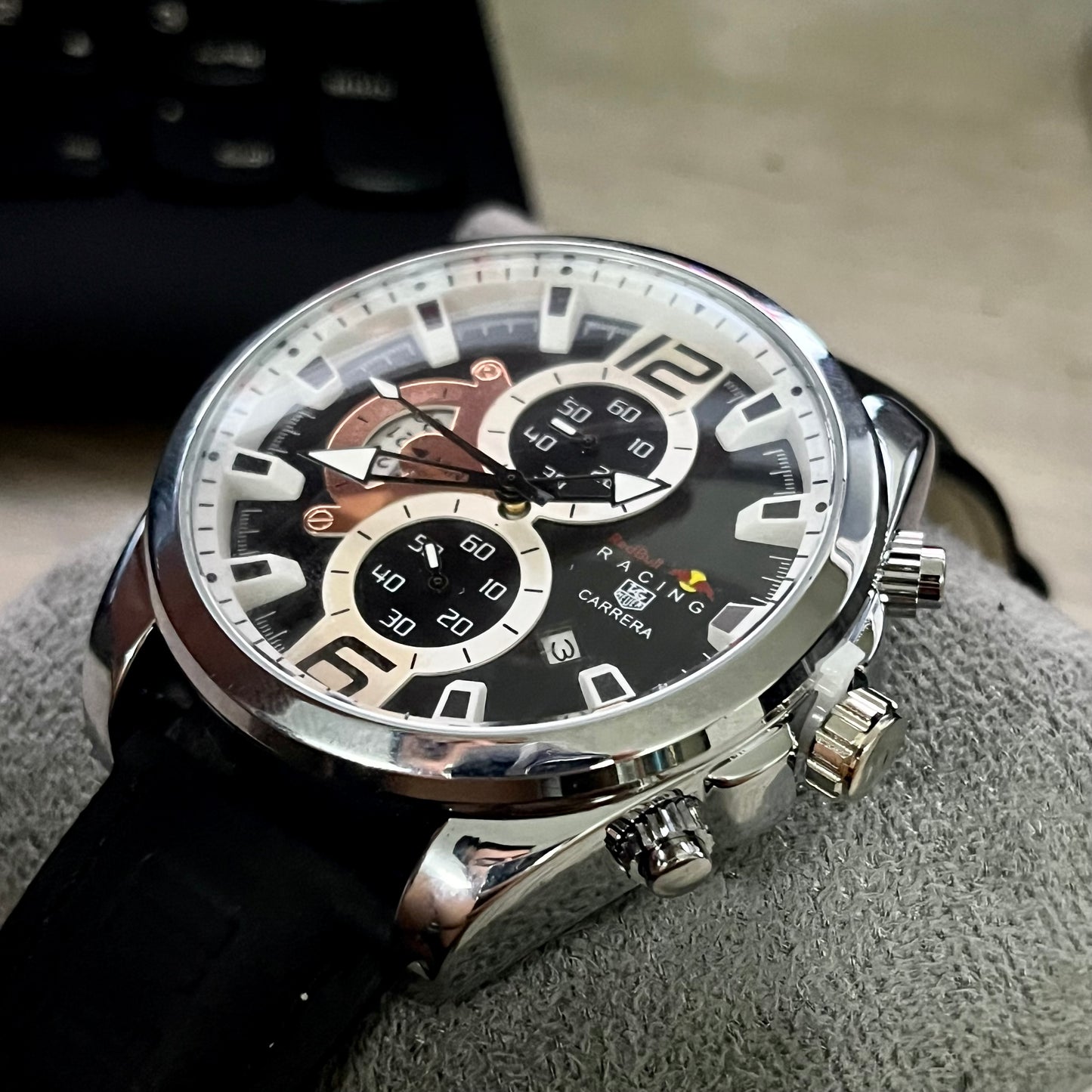 TAG HEUER CR7 CHRONO CUEROPARA HOMBRE REF-NGB