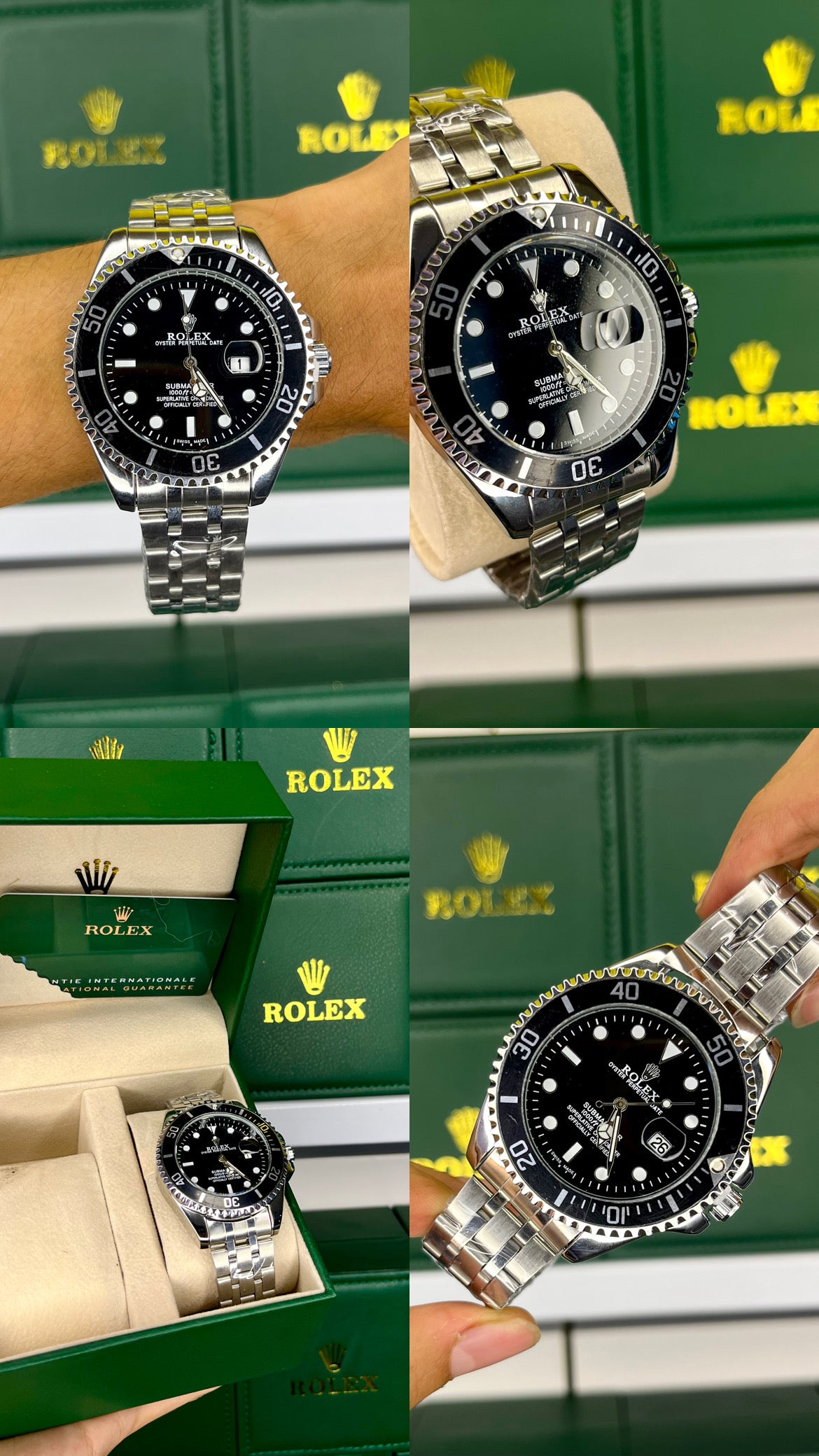 RLX SUBMARINE TRIZADO PARA HOMBRE - REF-PN