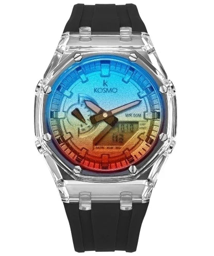 KOSMO ORIGINAL  X CASIO PARA HOMBRE DOBLE HORA K4010-N