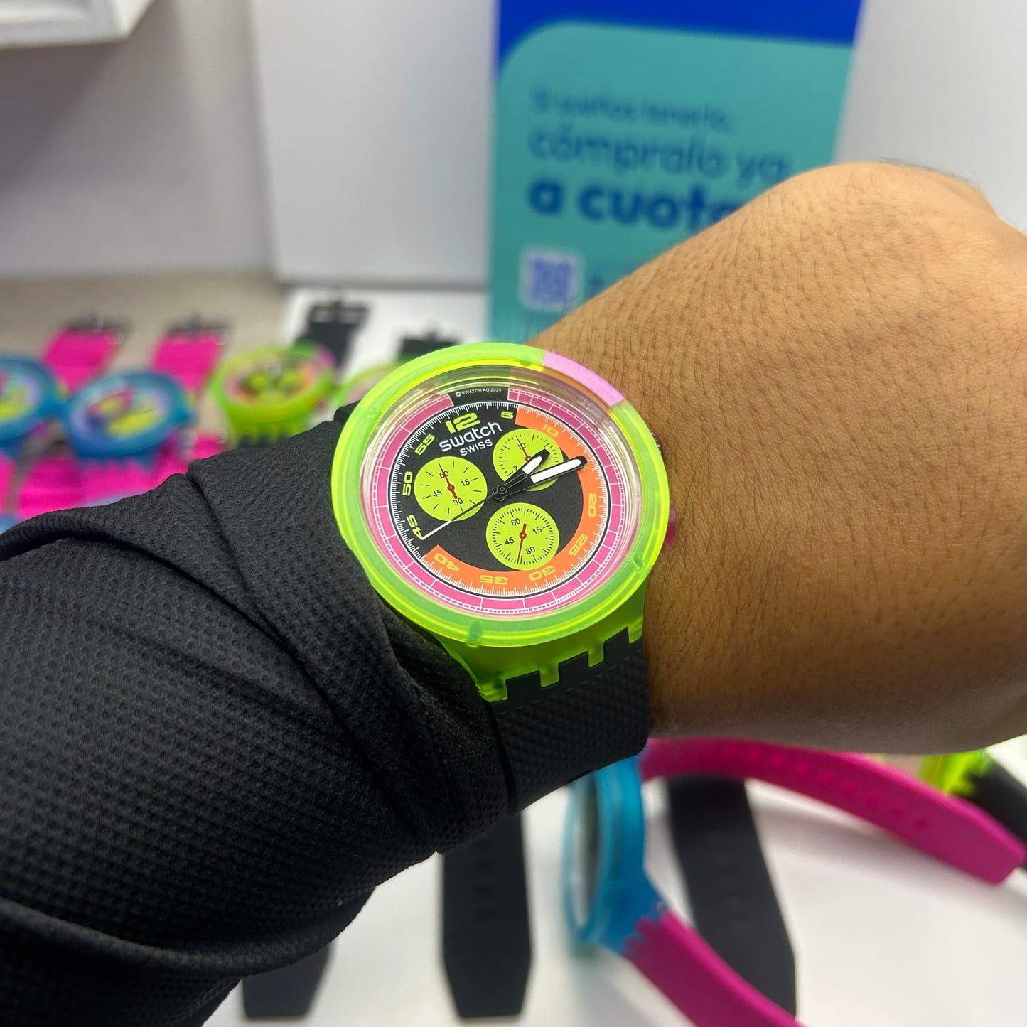 SWATCH NEON PARTY PARA HOMBRE REF-NFV2