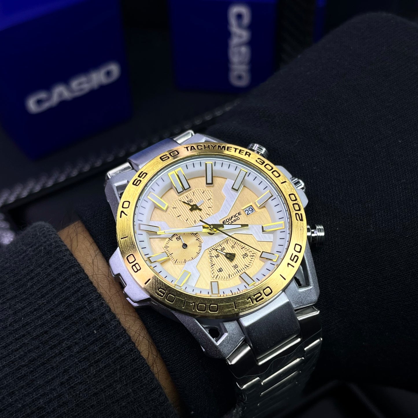 CASIO EDIFICE EQB2000  FUNCIONAL PARA HOMBRE REF-PDB