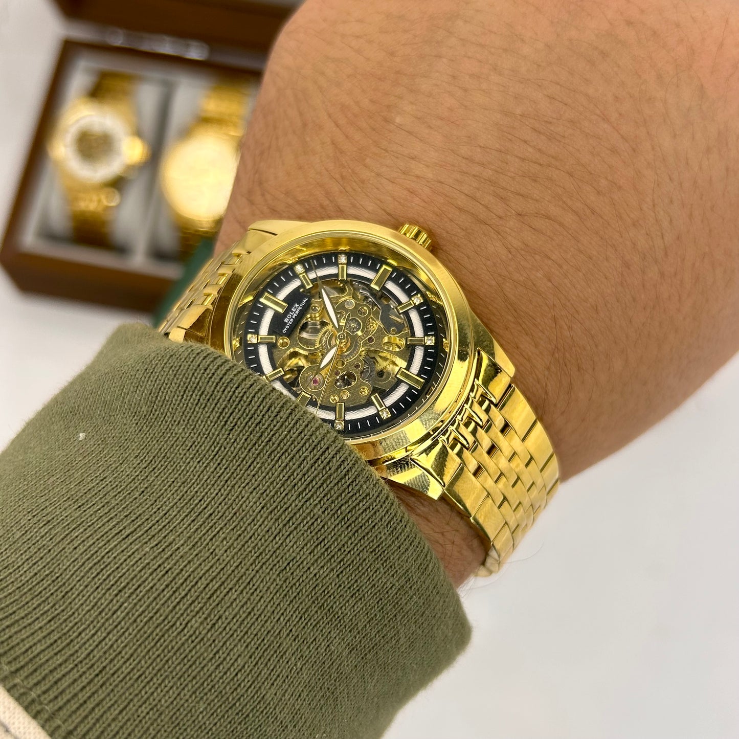 RLX AUTOMATICO CORAZON ABIERTO PARA HOMBRE REF-DN