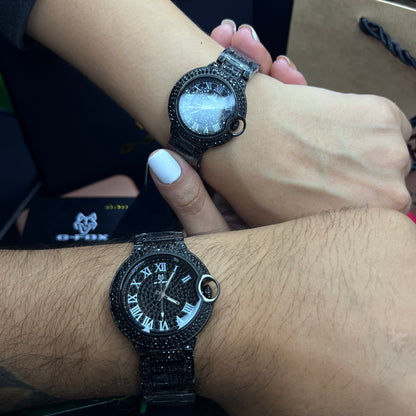 PAREJA G FOX ORIGINAL x CARTIER SUMERGIBLE  REF-TORBILLON CUBANO-1251-N