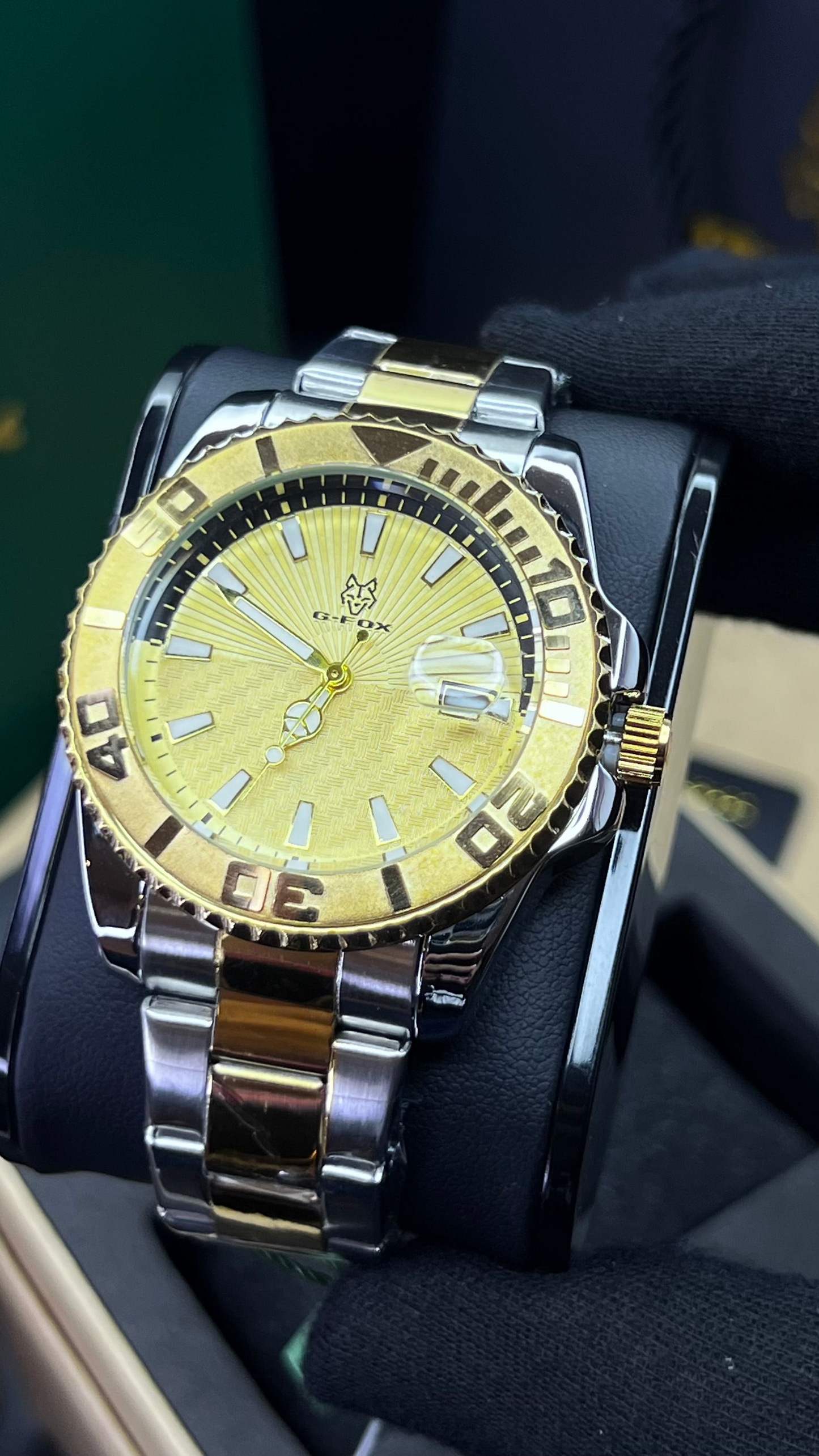 G FOX ORIGINAL x RLX SUMERGIBLE PARA HOMBRE REF-SIMULACION 70583-BD