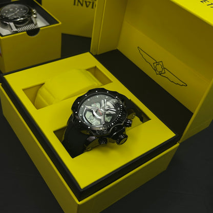 INVICTA DOBLE HORA PARA HOMBRE REF-1837-NND