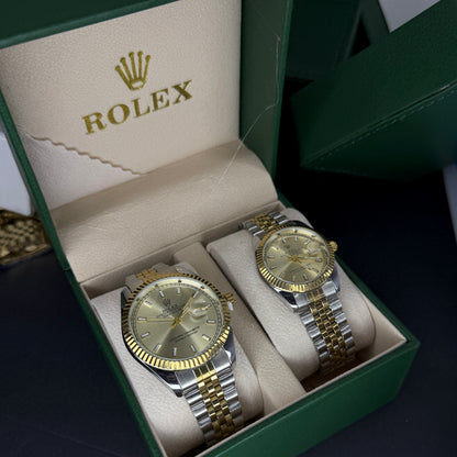 PAREJA DE RLX DAY-DATE PARA REF-BD