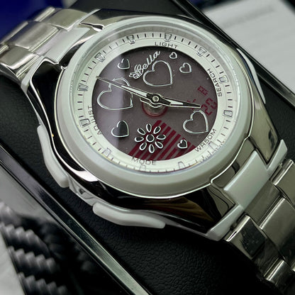 CASIO DOBLE HORA PARA DAMA REF-PB