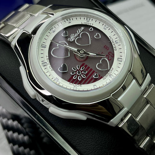 CASIO DOBLE HORA PARA DAMA REF-PB