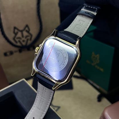 G FOX ORIGINAL x CARTIER PARA UNISEX SUMERGIBLE  REF-SANTOS CUBANO-1264-NN