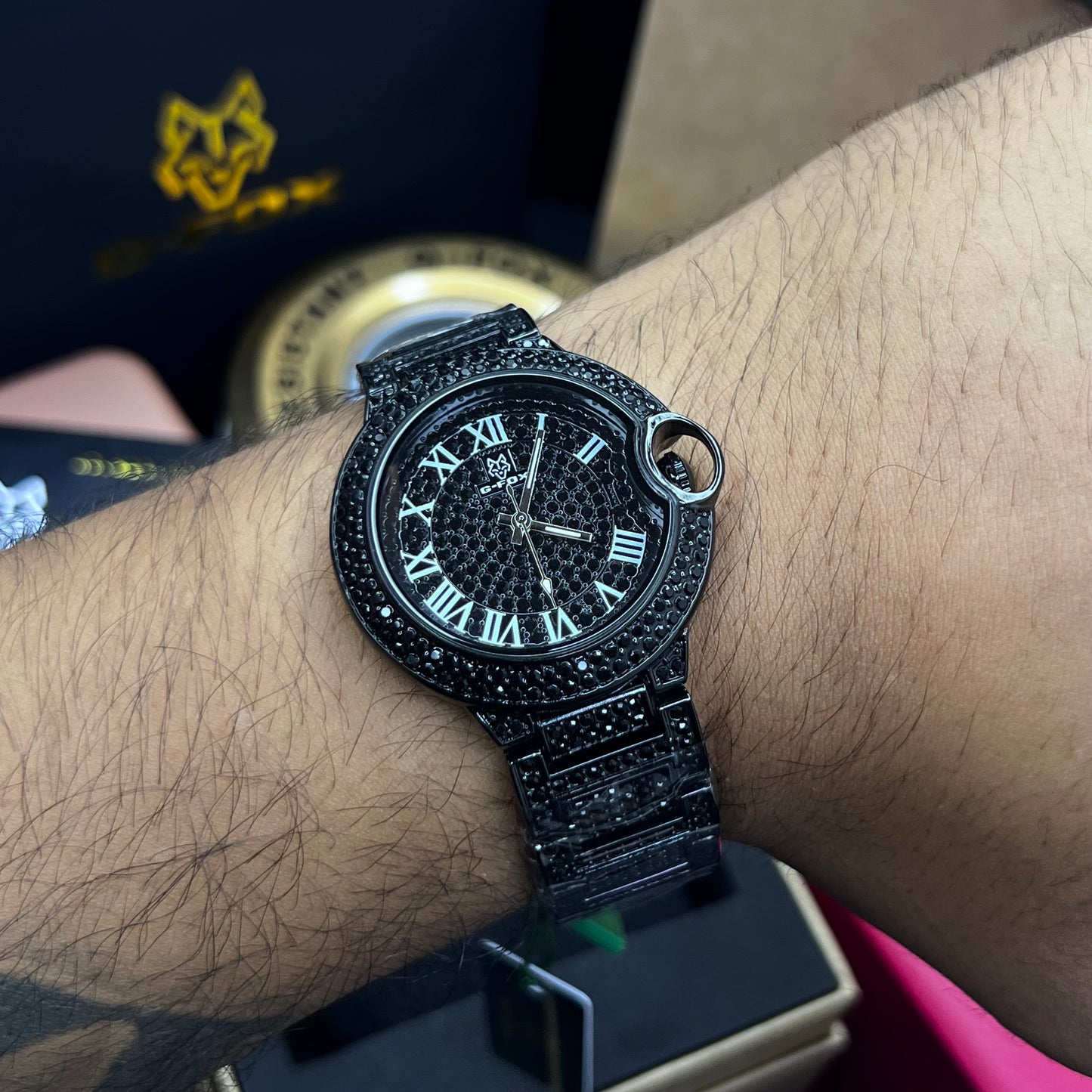 PAREJA G FOX ORIGINAL x CARTIER SUMERGIBLE  REF-TORBILLON CUBANO-1251-N