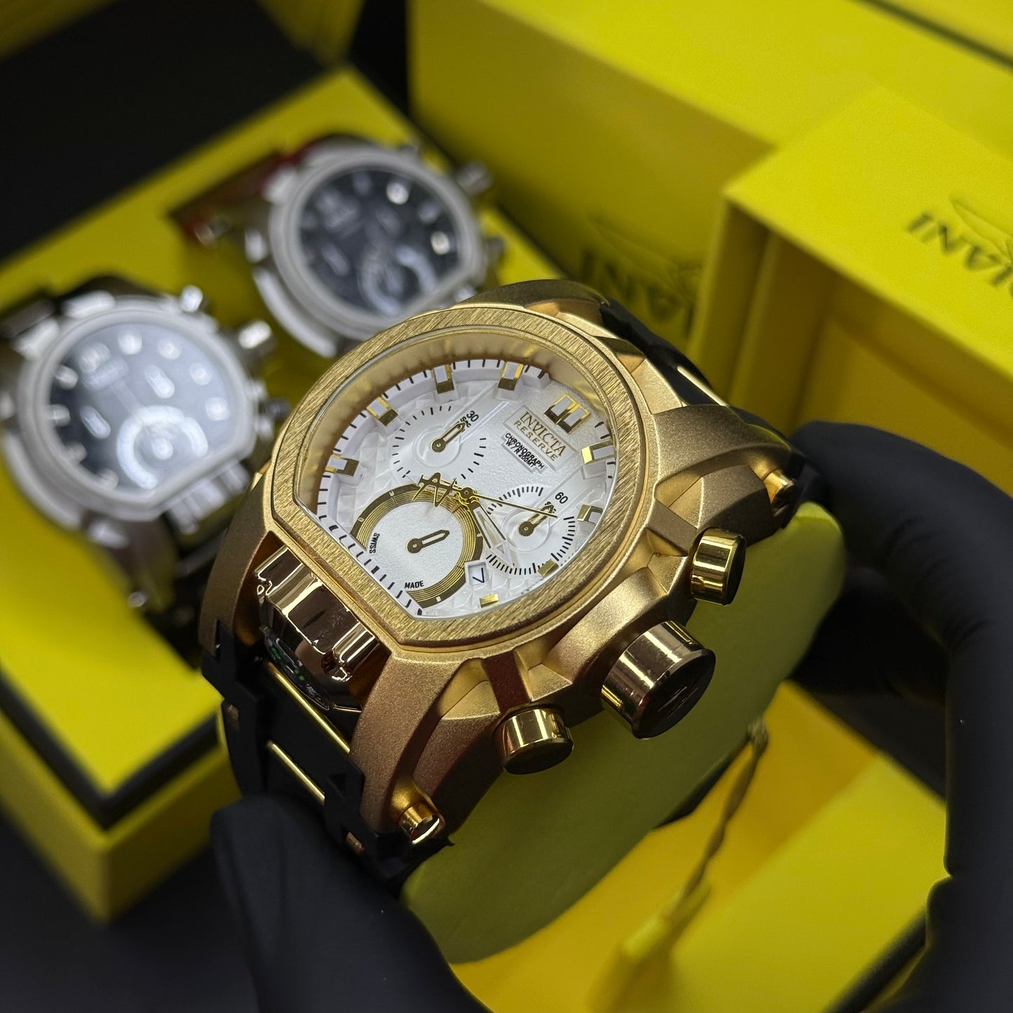 INVICTA BOLT ZEUS GOMA PARA HOMBRE REF-NB