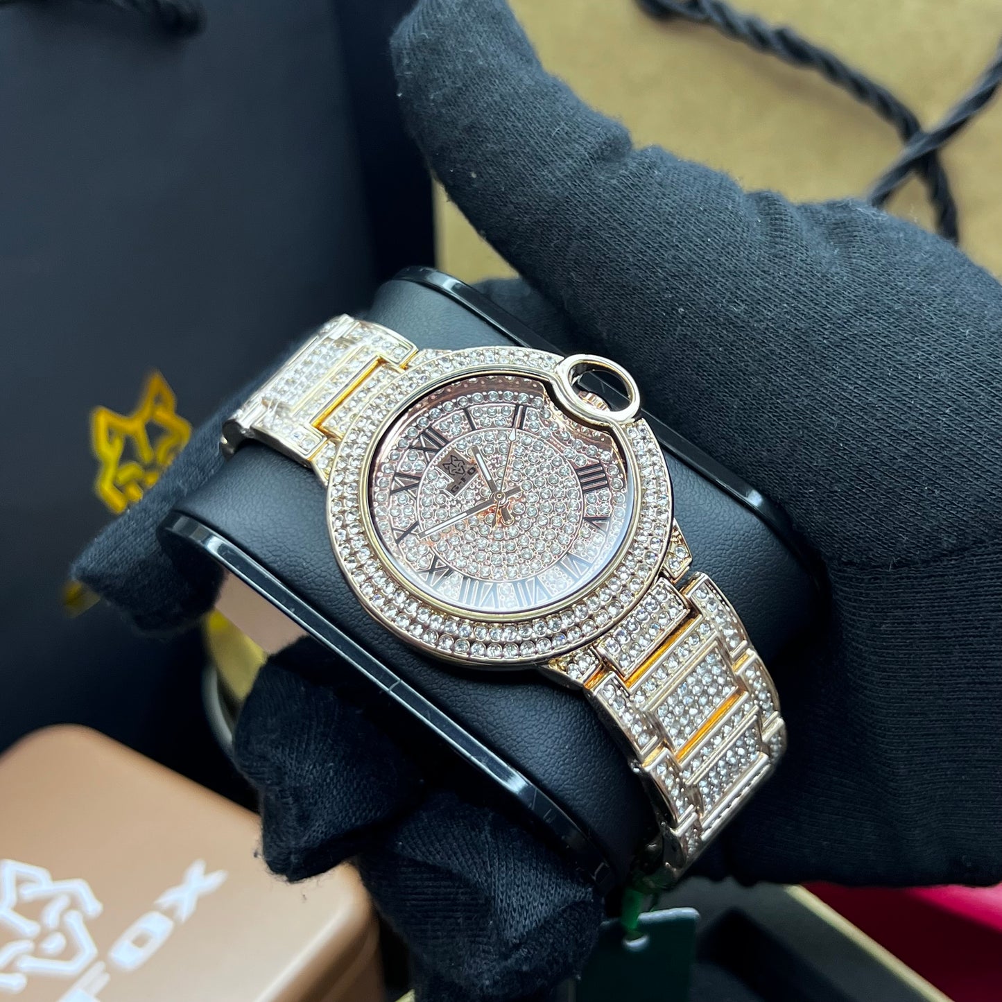 PAREJA G FOX ORIGINAL x CARTIER SUMERGIBLE  REF-TORBILLON CUBANO-1251-OR