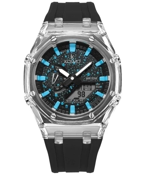 KOSMO ORIGINAL  X CASIO PARA HOMBRE DOBLE HORA K4010-NA