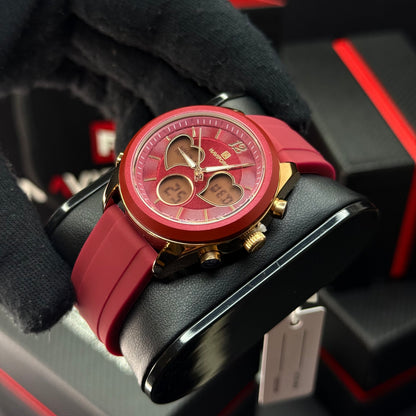 NAVIFORCE DOBLE HORA ORIGINAL PARA DAMA REF NF5045-R