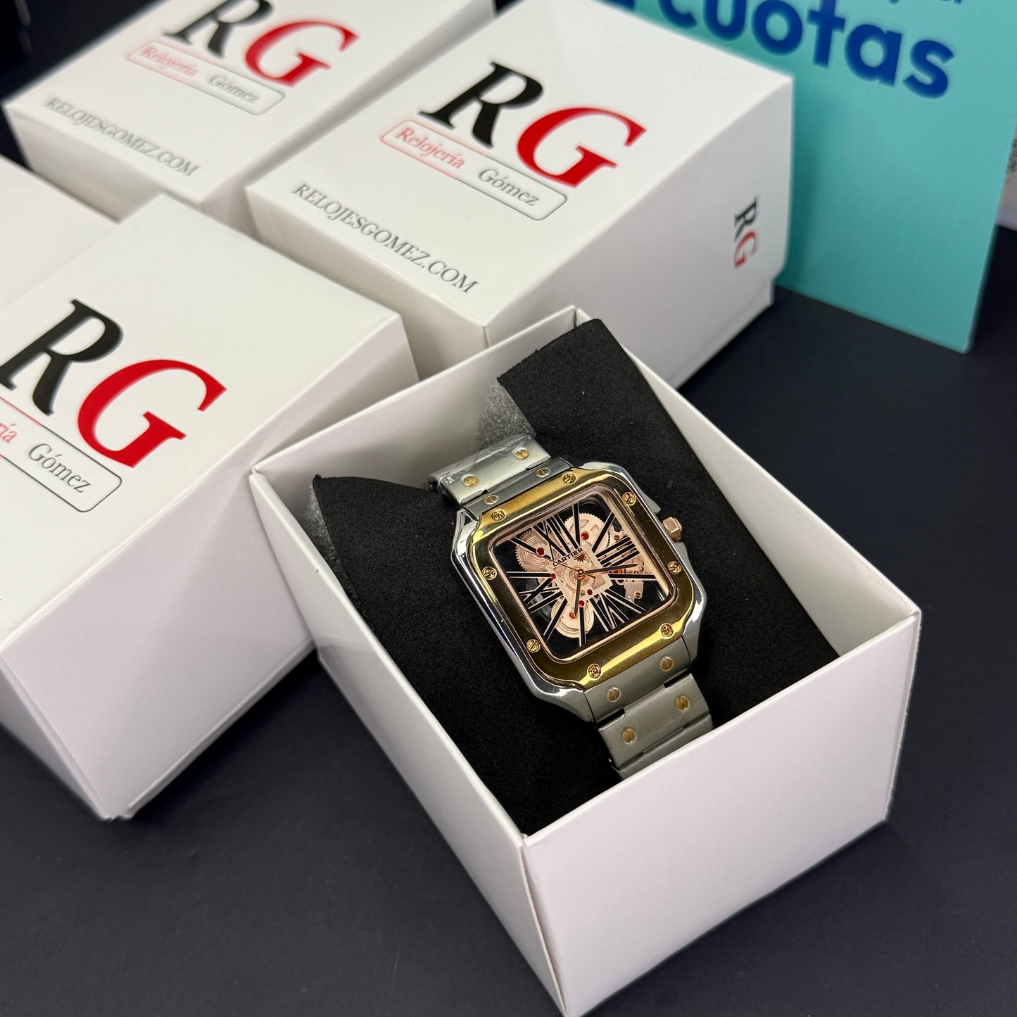 CARTIERSKELET ACERO PARA HOMBRE REF-BD