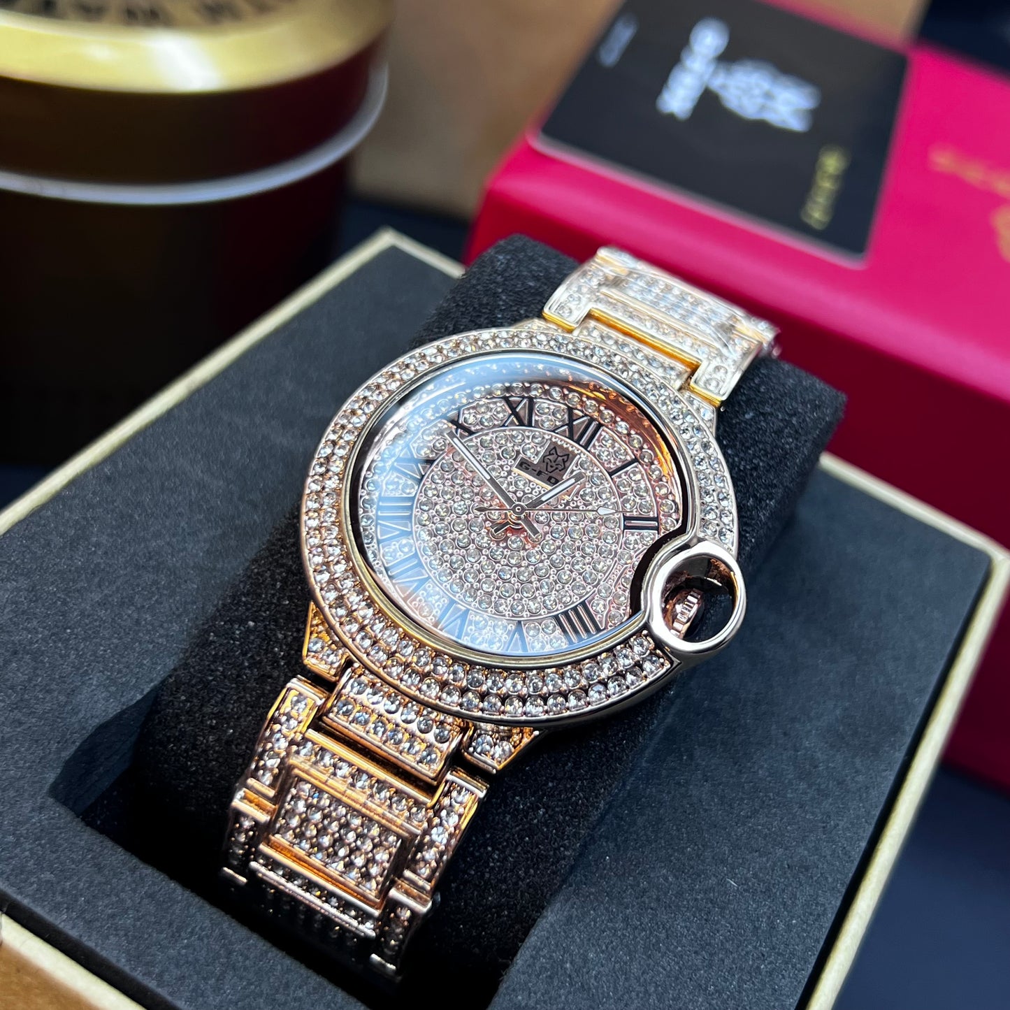 PAREJA G FOX ORIGINAL x CARTIER SUMERGIBLE  REF-TORBILLON CUBANO-1251-OR