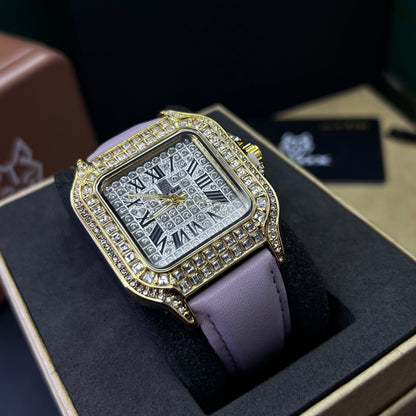 G FOX ORIGINAL x CARTIER PARA DAMA SUMERGIBLE  REF-SANTOS CUBANO-1264-M