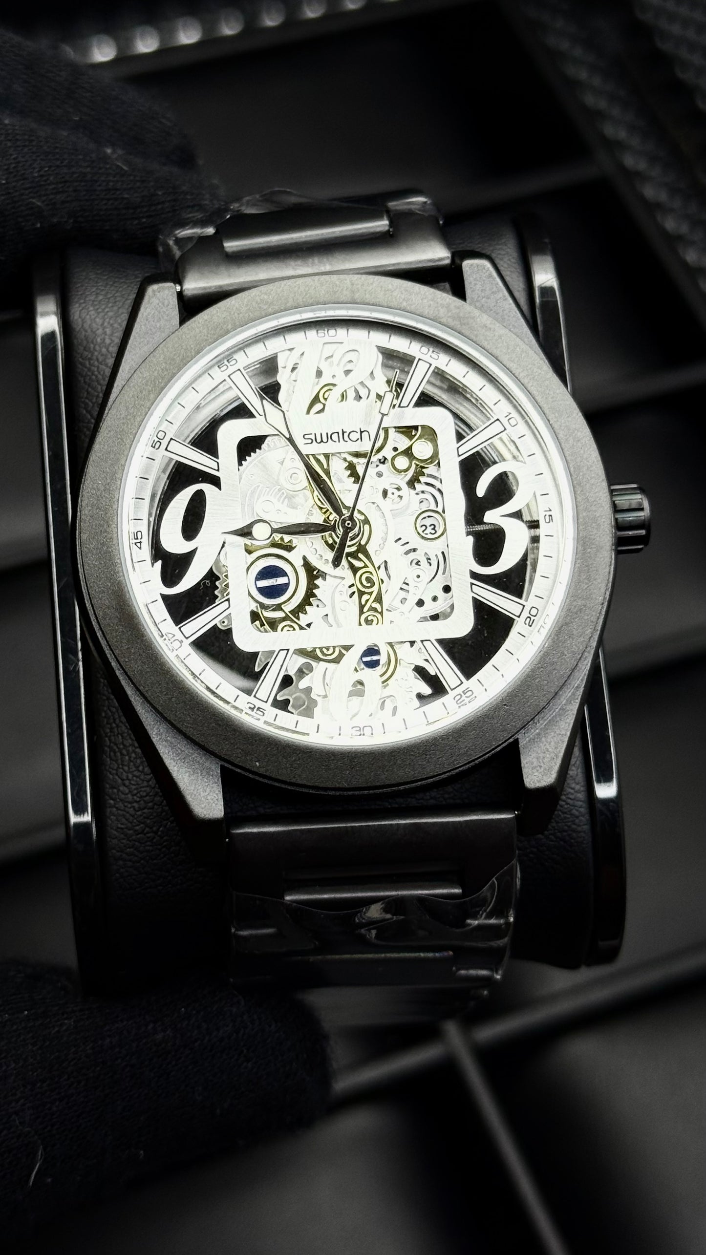 SWATCH TRASPARENTE PARA HOMBRE REF 301-NB