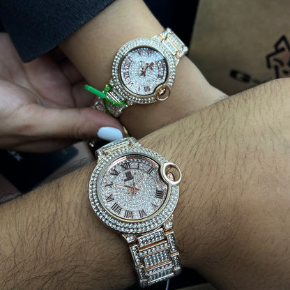 PAREJA G FOX ORIGINAL x CARTIER SUMERGIBLE  REF-TORBILLON CUBANO-1251-OR