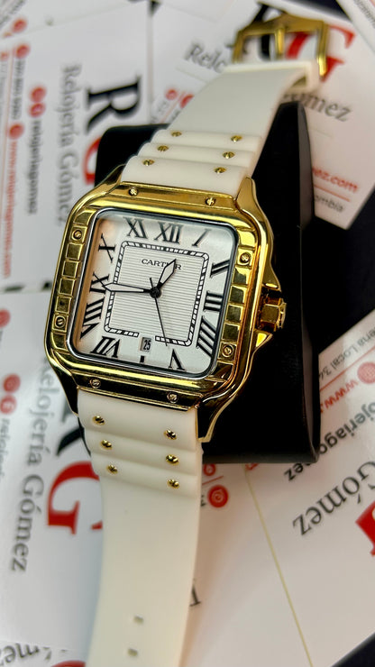 CARTIER DO´SANTOS PARA HOMBRE REF-GOMA- BDB