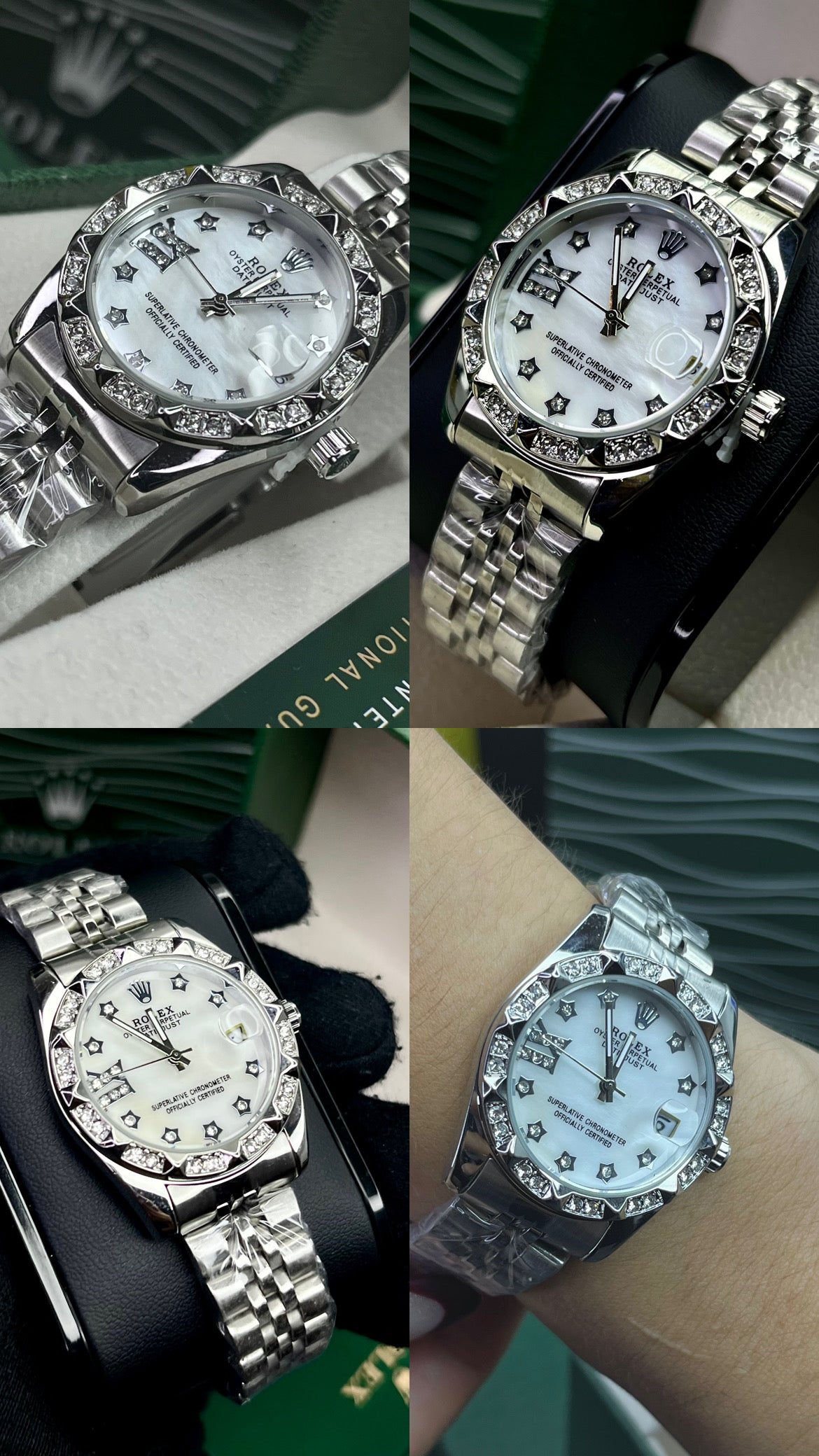 RLX DATE JUST CUBANO PARA MUJER REF-PB