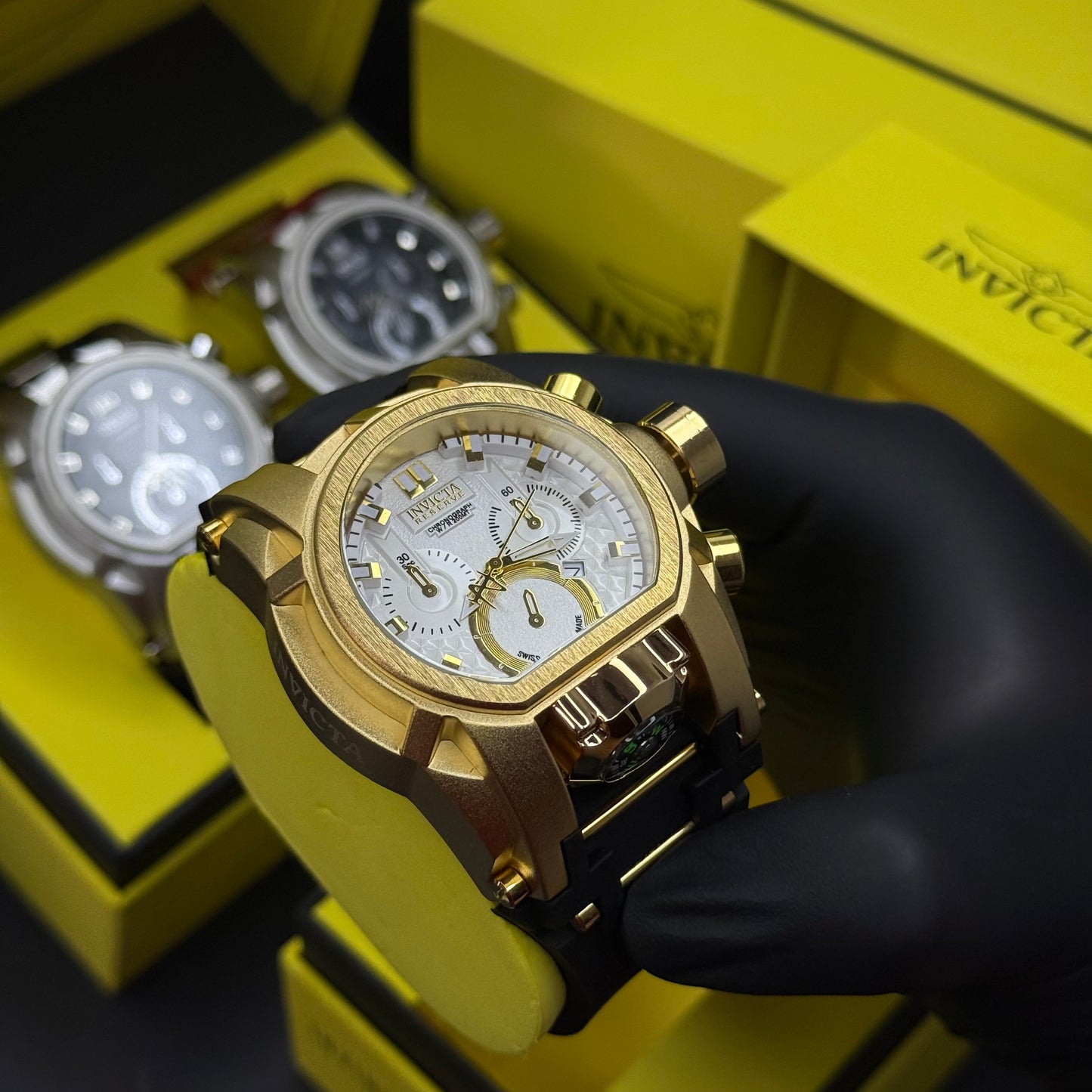 INVICTA BOLT ZEUS GOMA PARA HOMBRE REF-NB